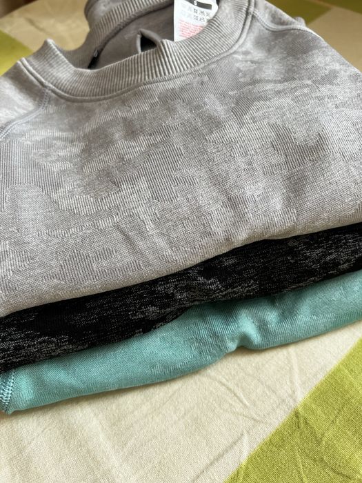 Set 3 crop top uri sala Gymshark camo marimea S