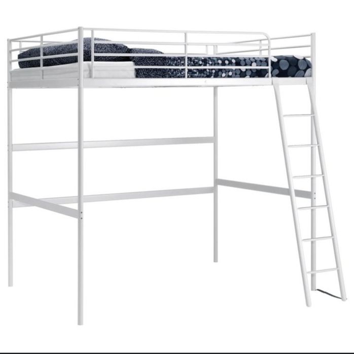Кровать чердак белая