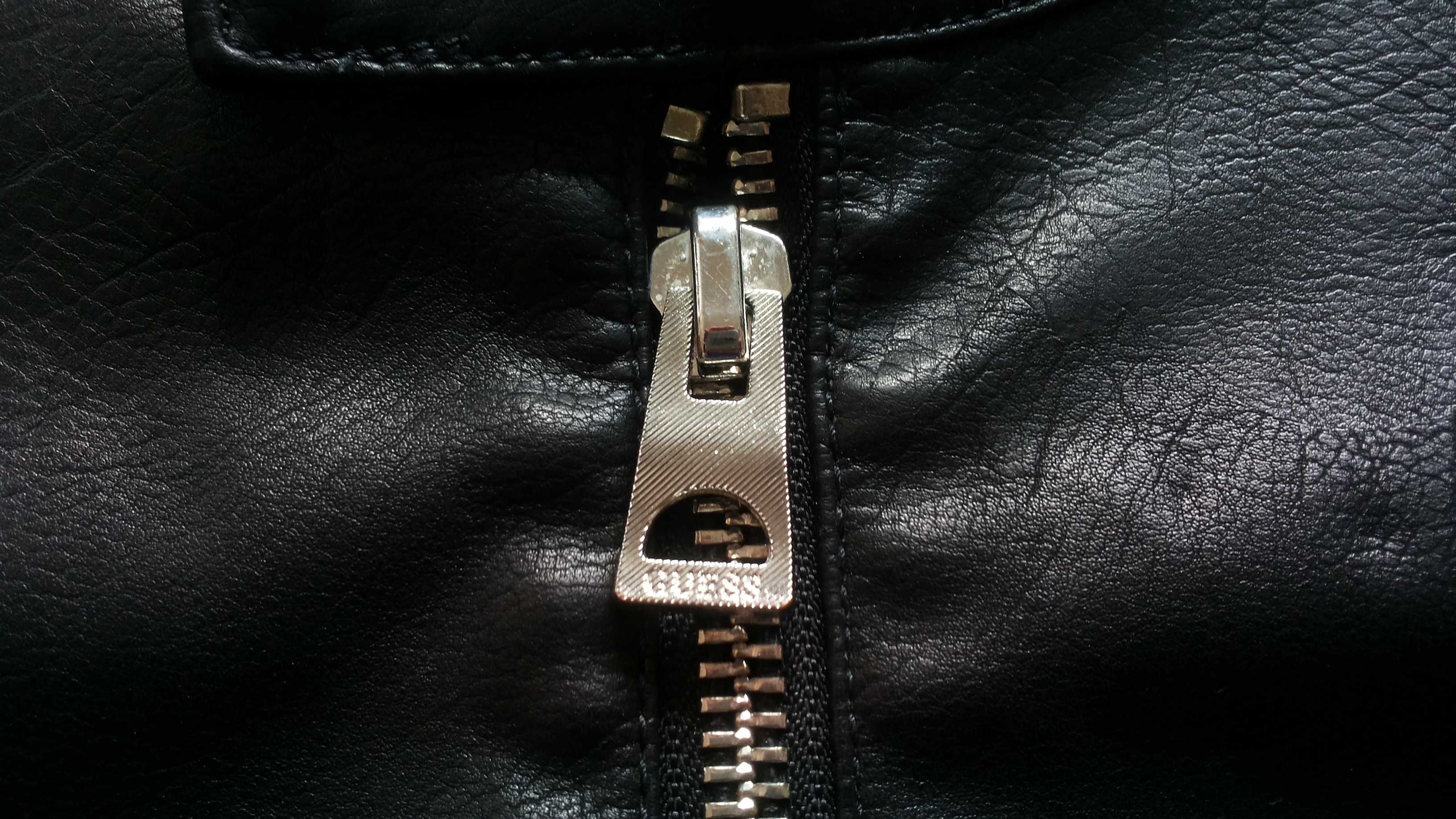 GUESS FAUX Leather Jacket размер XL мъжко яке 28-57