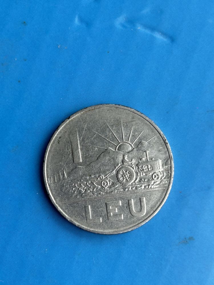 Monedă 1 Leu din anul 1966 , moneda este in stare foarte bună!