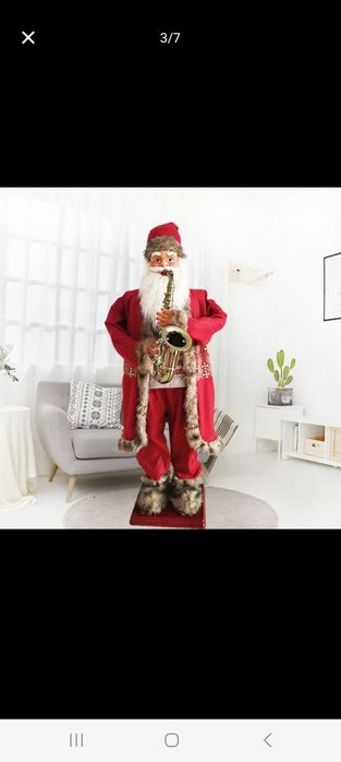 Музыкальный дедмороз 1.8 м