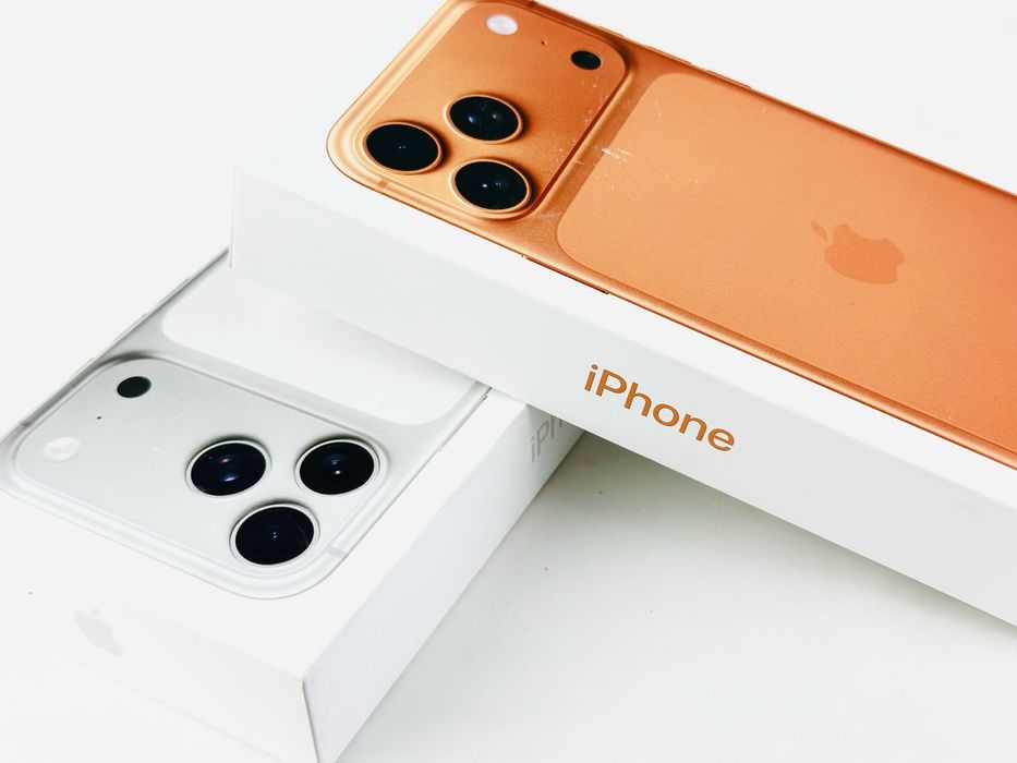 НОВ! Apple iPhone 17 Pro Max 256GB USA Orange / Silver Гаранция!
