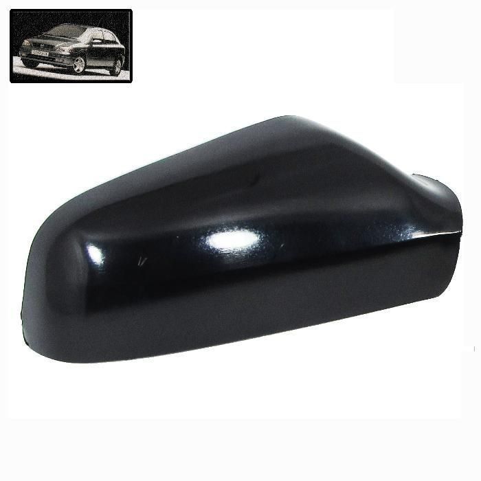 2 броя Капаци за огледало ОПЕЛ Астра Г OPEL Astra G 1998 - 2005 черни