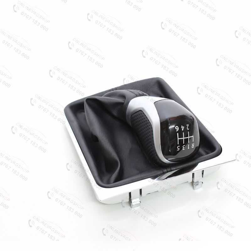 Nuca piele Passat B6,CC,3C,B7 in 5 sau 6 viteze cu manson schimbator