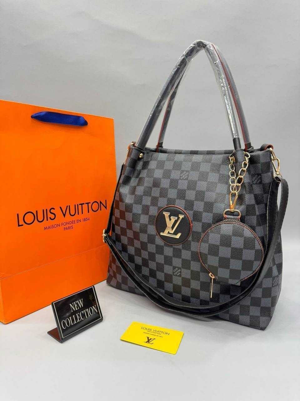 Раници и малки чанти на LV, Guess, Dior