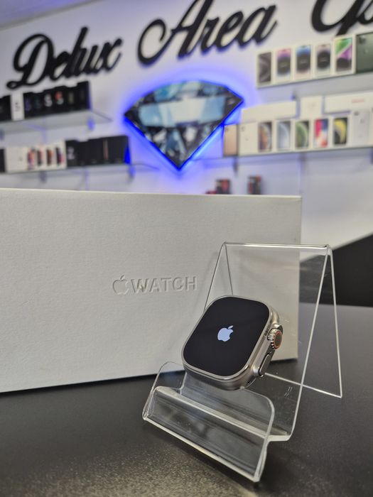 Apple Watch Ultra 2 / Titanium / Blue Ocean Band / DeluxGSM