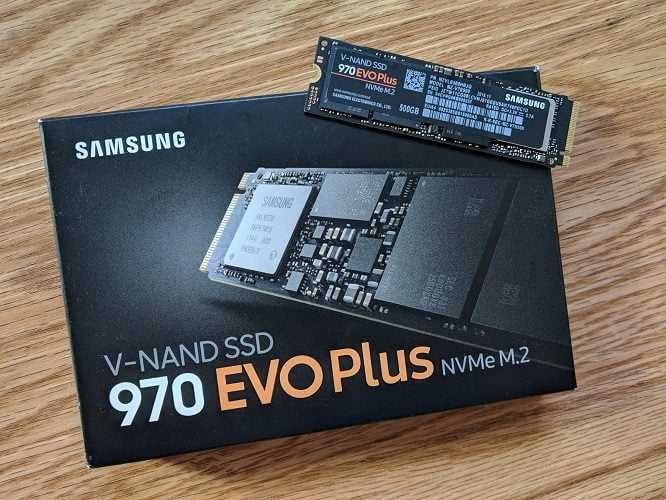 SSD M.2 NVMe Samsung 970 EVO Plus, 500GB, PCI Express + Rack USB-C 3.1