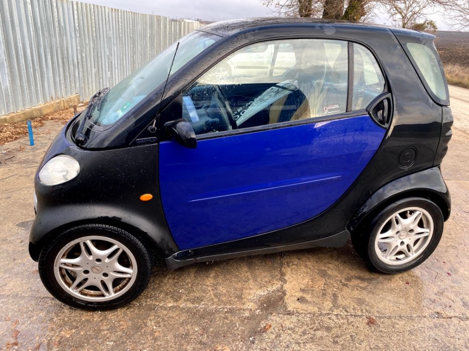 Продавам Smart Fortwo 0.6T, 55 к.с., 1998 г., автоматик на части