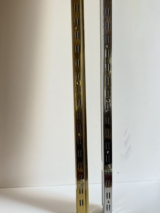 Рельсы для стелажей и вешелок