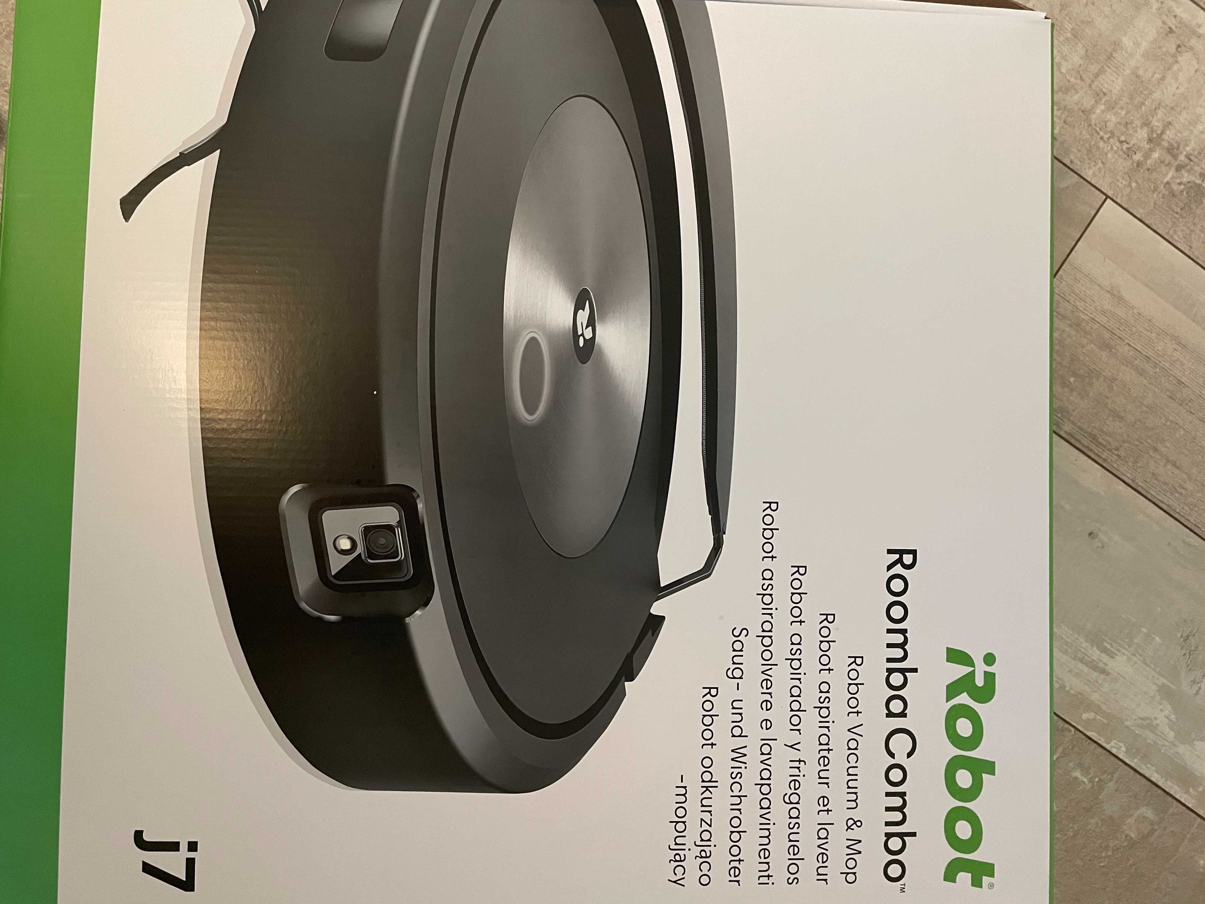 Roomba J7 Combo робот прахосмукачка и моп