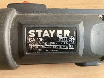 Малки ъглошлайфи Stayer itali 450w