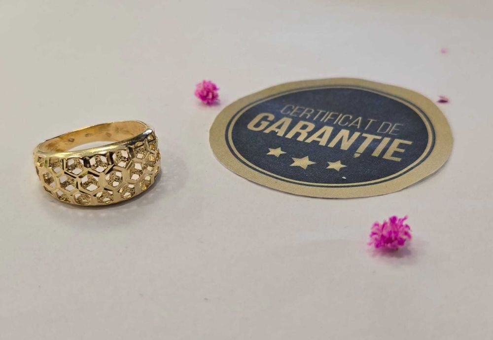 Inel aur 14 K, 4.14 gr. (Ag.39 Gara 2 / b15771.1) – Garantie 2 ani