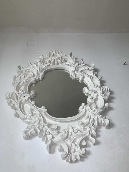 Oglinda decor alba