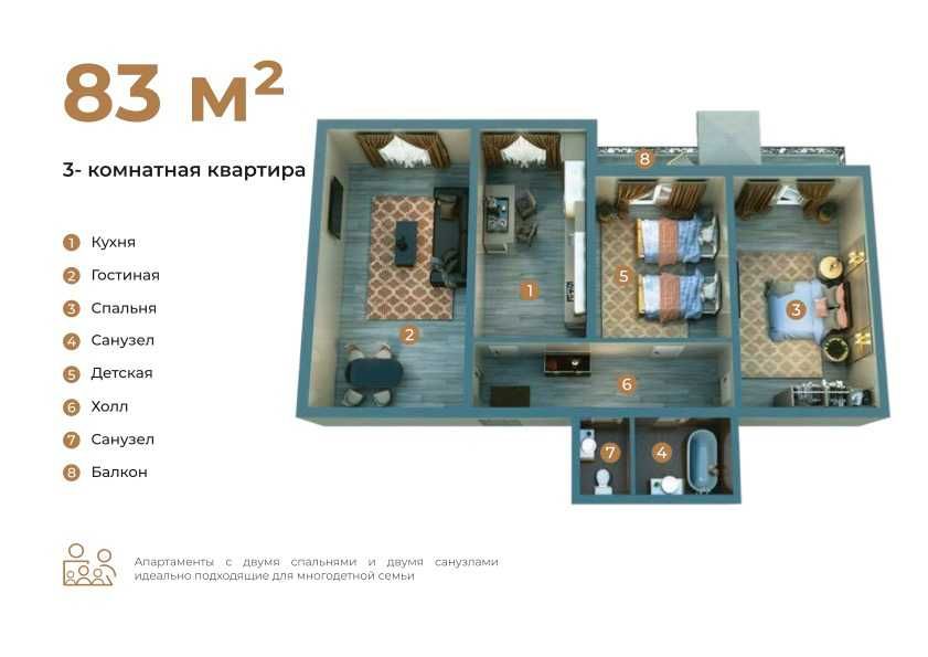 ПРОДАЮТСЯ КВАРТИРЫ в новостройке, ориентир High Town Mall
