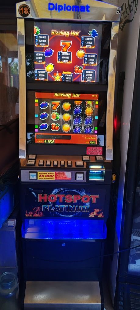 Aparat Slot Machine / Păcănele Diplomat HOTSPOT PLATINUM - 10 Jocuri,