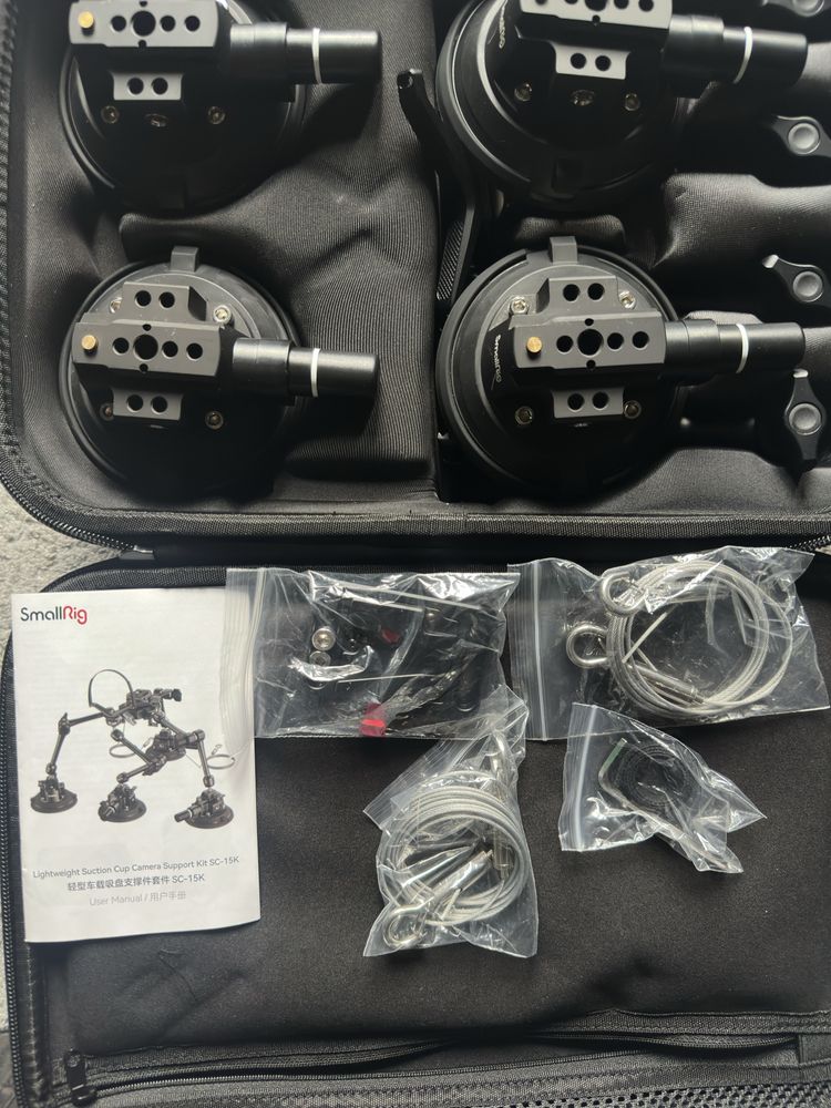 Smallrig SC-15k Suction Cup Camera support kit