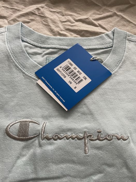 Tricou Nou Champion Albastru Regular Fit Marime S