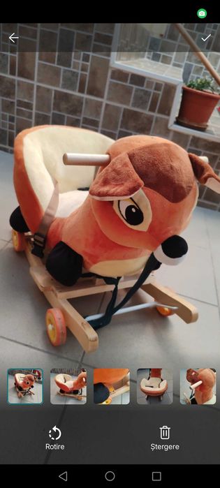 Leagăn copii, căprioară