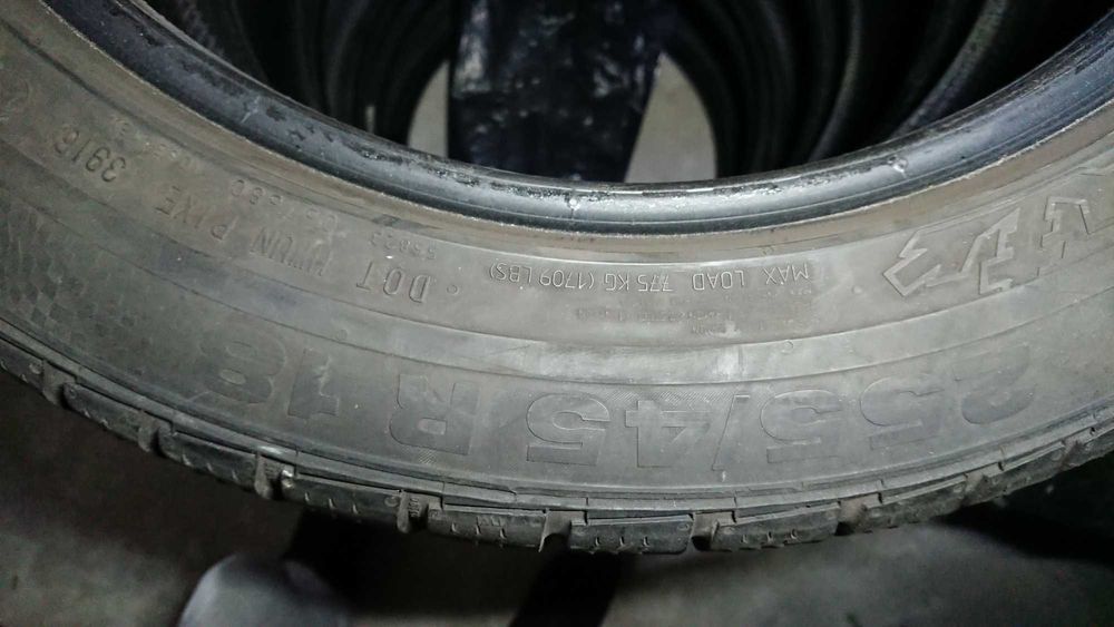 ЗИМНИ ГУМИ ContiWinterContact TS810 255-45-R18 99V DOT3916 4 броя