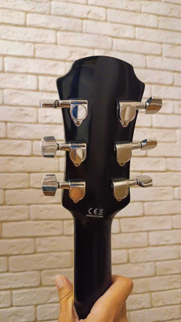 Акустическая гитара Aria AFN 15 BK + Чехол в подарок