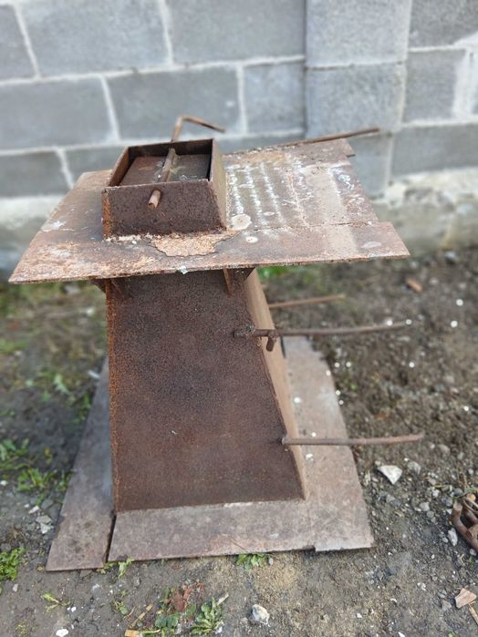 метално тяло за камина