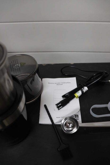 Електрическа кафемелачка KYG неръждаема стомана, 300W, 100 г