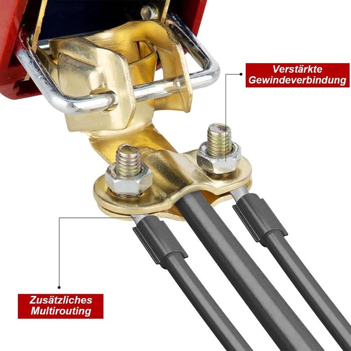 Set cleme rapide borne baterie 12V – auto, barca, rulota, ATV