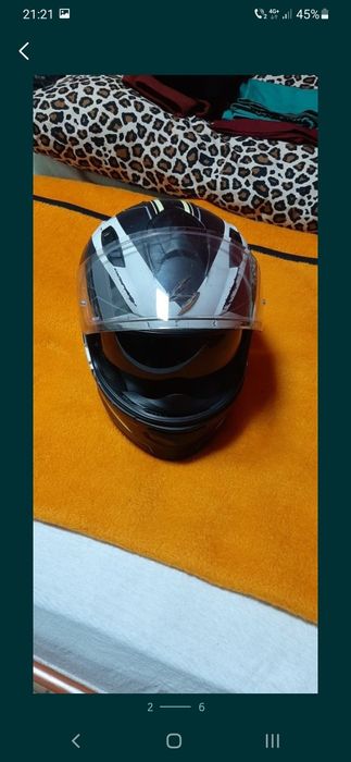 Scorpion exo 510 air pompita S 56 cm ochelari casca moto motocicleta