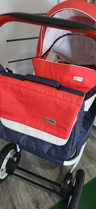 Carucior 3 în 1 Optima Red Verdi