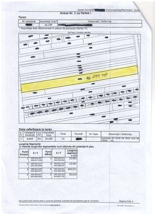 Teren Intravilan De Vânzare — Tunari/16.299Mp/Parcelă Mare, Versatilă