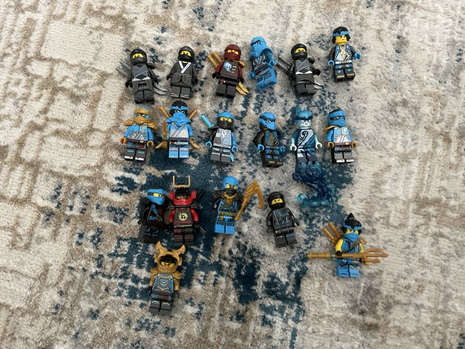 Лего ниндзяго минифигурки , lego ninjago minifigures