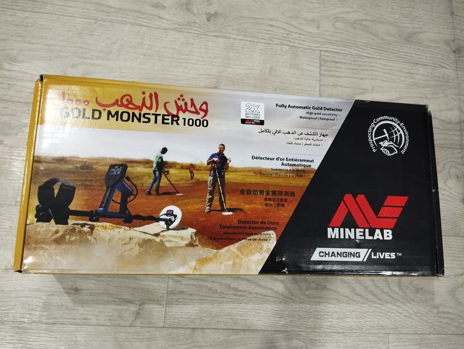 Металлоискатель новый