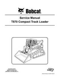 Manual reparatii Bobcat T870