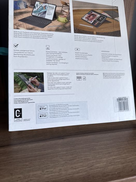 Logitech Combo Touch Ipad Pro 13 (M4) - Nou - Sigilat