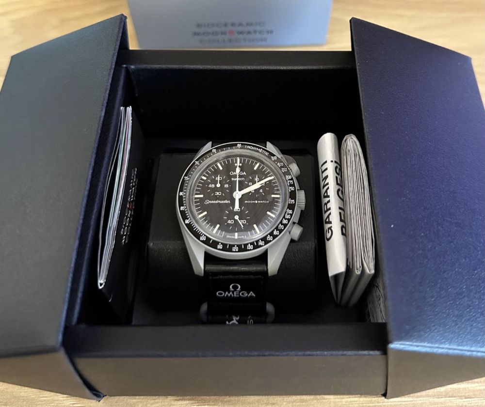 Swatch x Omega Bioceramic Moonswatch Mission to The Moon