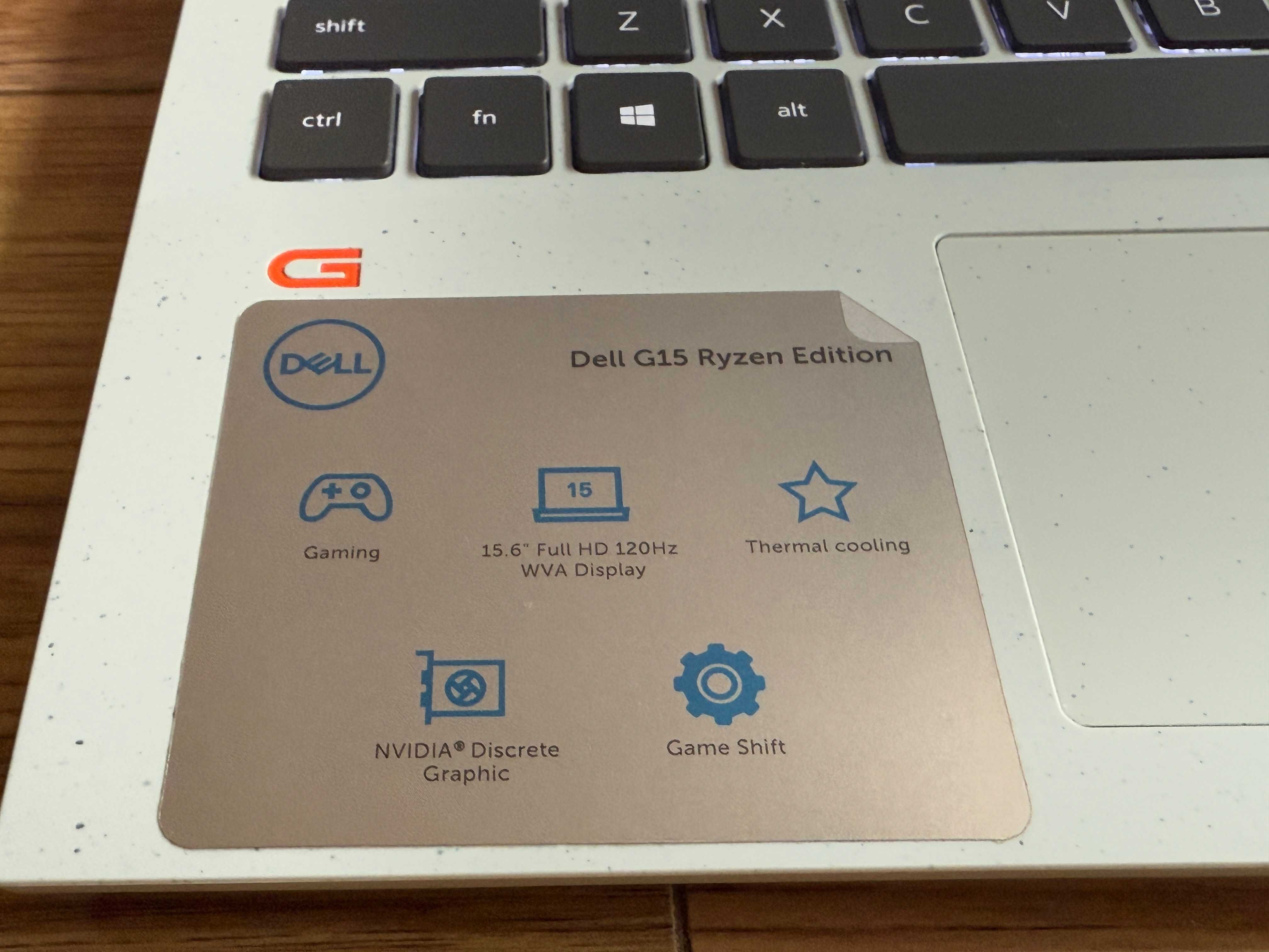 120Hz DELL G15`Ryzen 5600H/RTX 3050/16GB DDR4/512GB NVMe/Бат 6ч