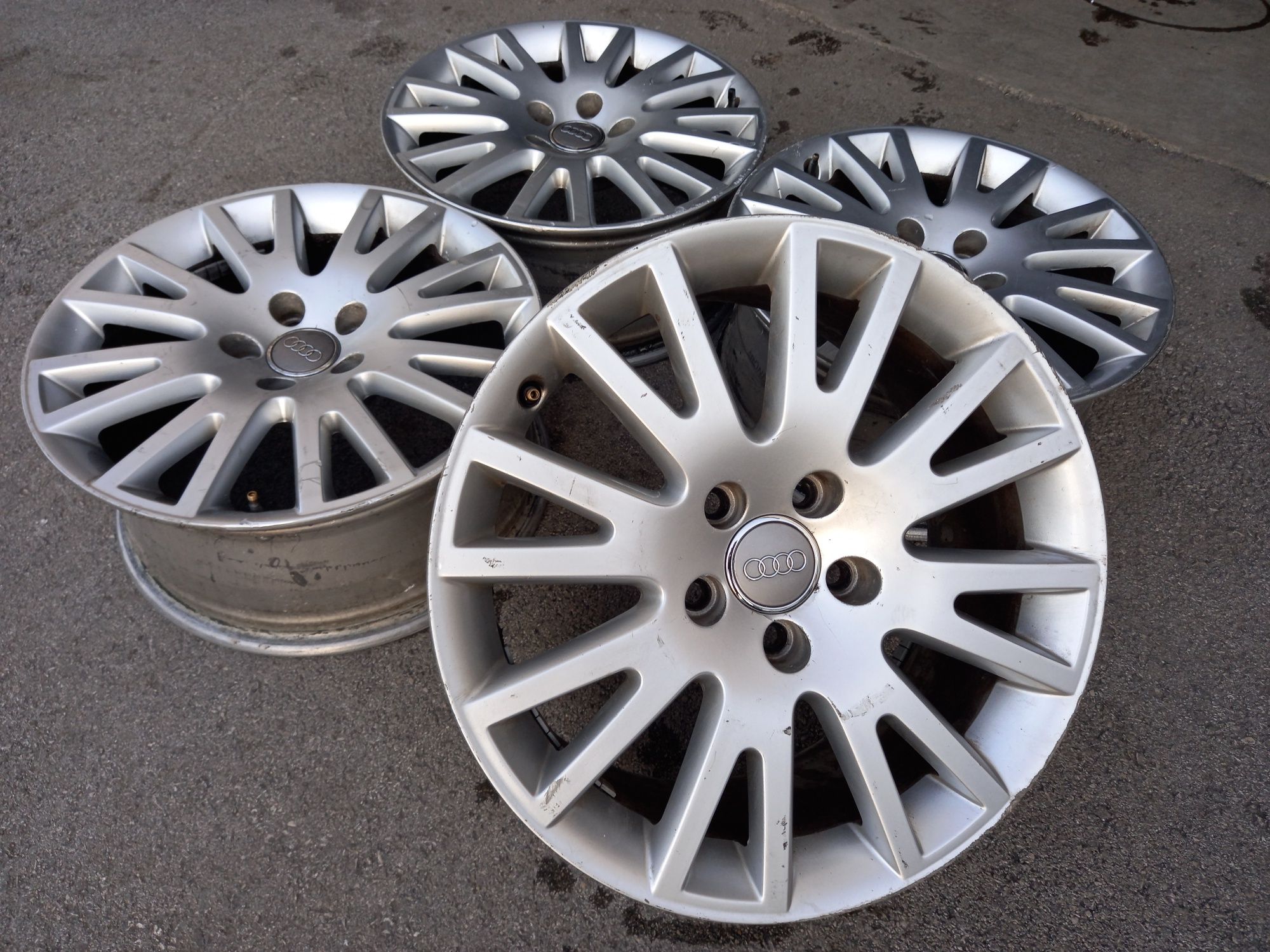 5х112/17 с гуми Ауди А3 А4 А6 Шкода Сеат 5x112/17 Audi A3 A4 A6