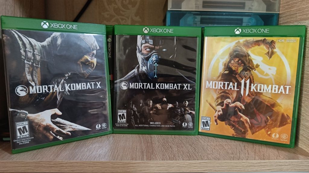 Xbox one и series x игры на дисках