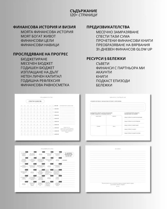 Wealthy girl Планер за финансова независимост. Перфектен за подарък