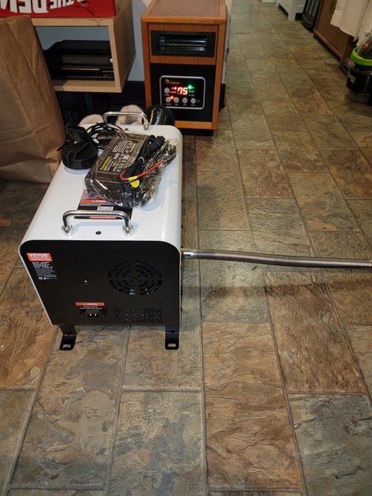 Sirocou VEVOR 8KW - 12V & 24V - Adaptor priza 220V Alarma CO