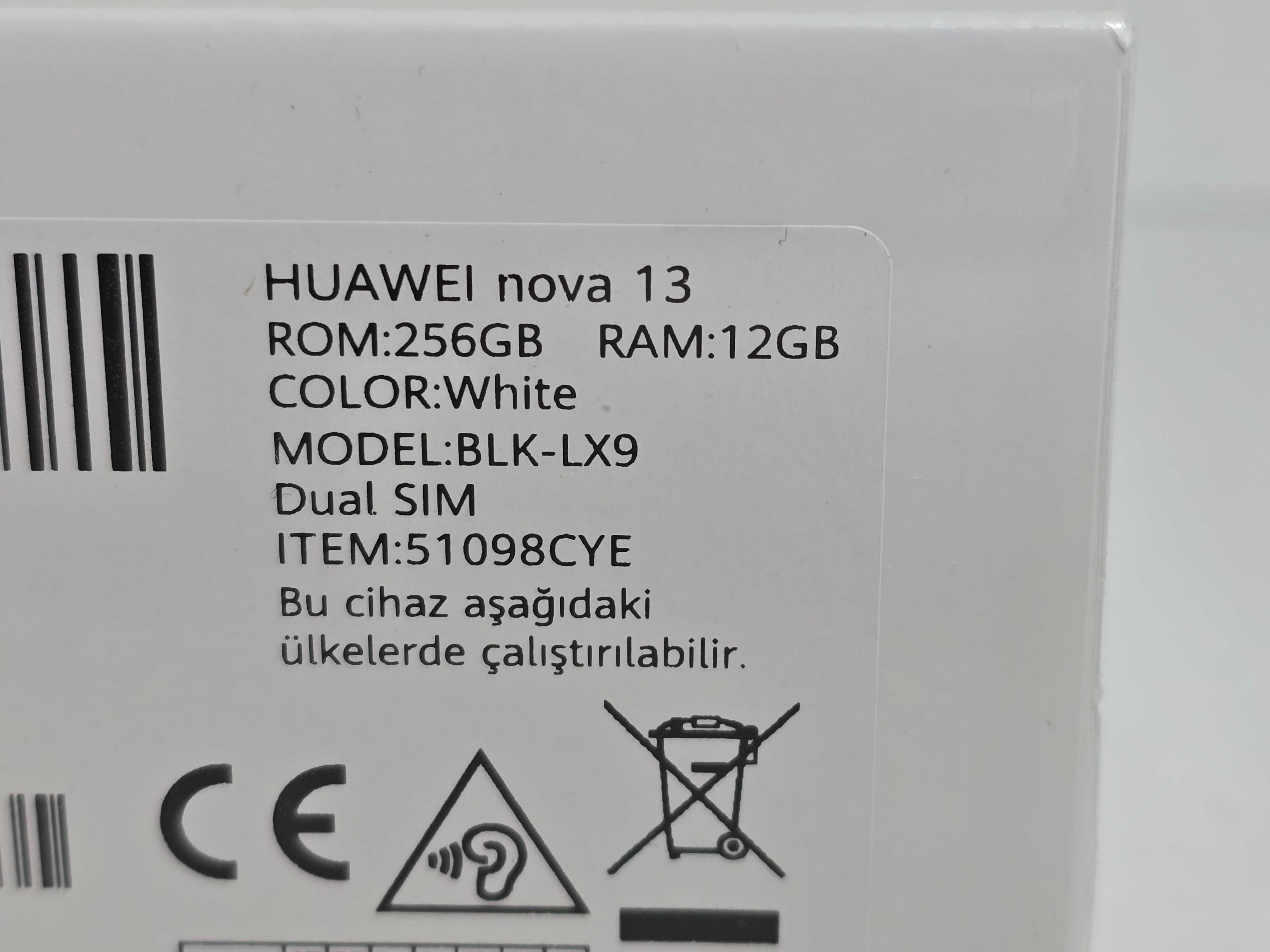 Huawei Nova 13, SIGILAT, Gar. 2 ani - KLI Amanet