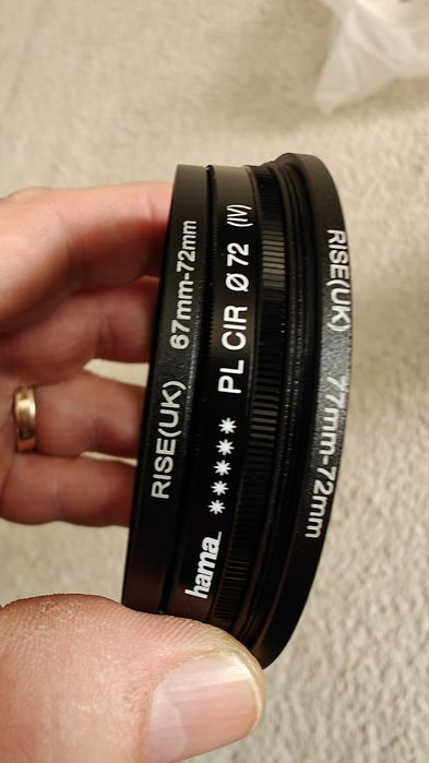 Filtru polarizant circular ¢ 72