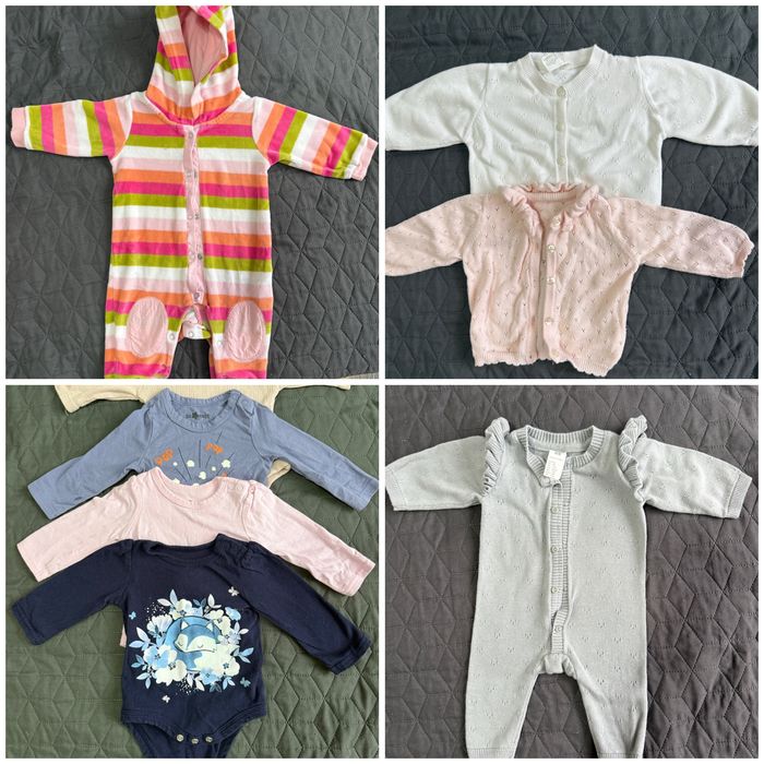 Бебешки дрехи от 0 до 3 месеца за момиче