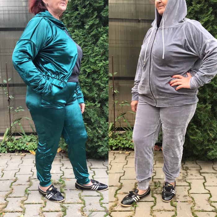 Trening catifea , dama- marimi mari