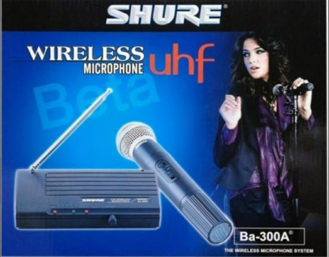 Microfon wireless fara fir UHF SHURE BA-300A