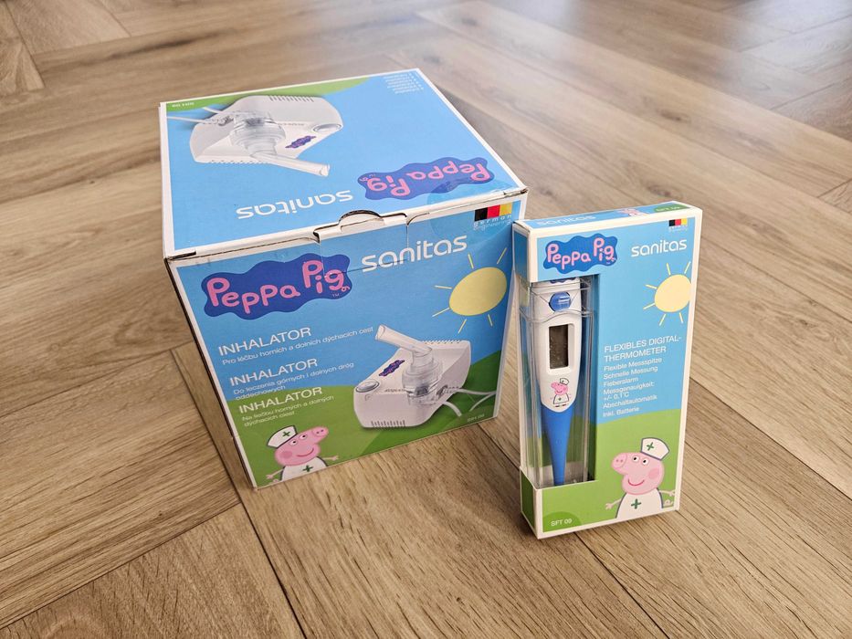 Нов инхалатор Sanitas "Peppa Pig" и термометър