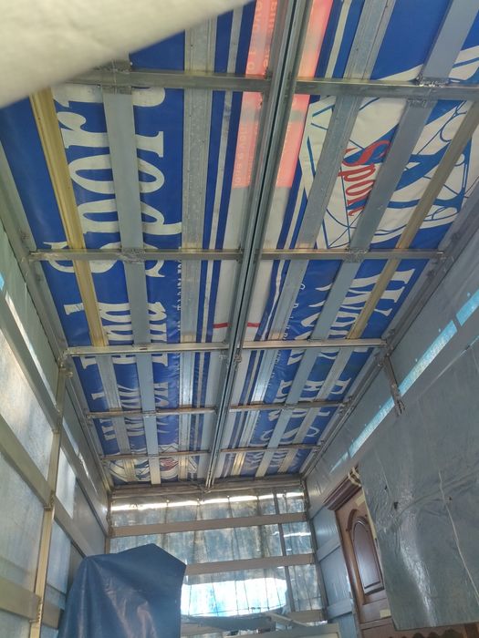 Remorca suprastructura inox cu pod rulant