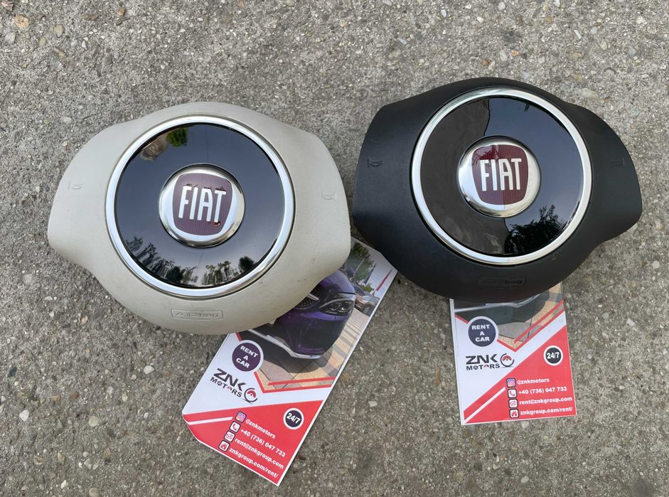 Fiat 500 - plansa de bord - set centuri de siguranta - kit airbag
