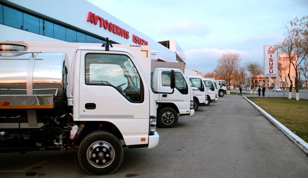 Шасси без кузова Isuzu NPR 82 L (CNG)