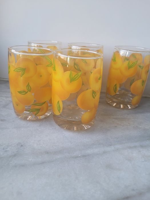Стеклянные стаканы 5шт